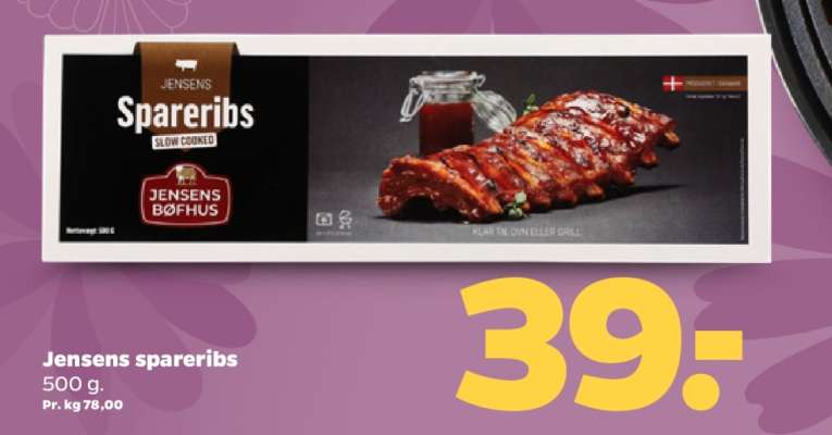Jensens spareribs