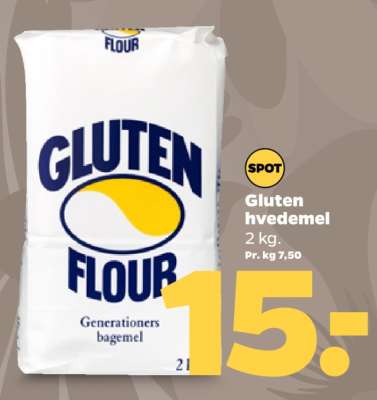 Gluten hvedemel