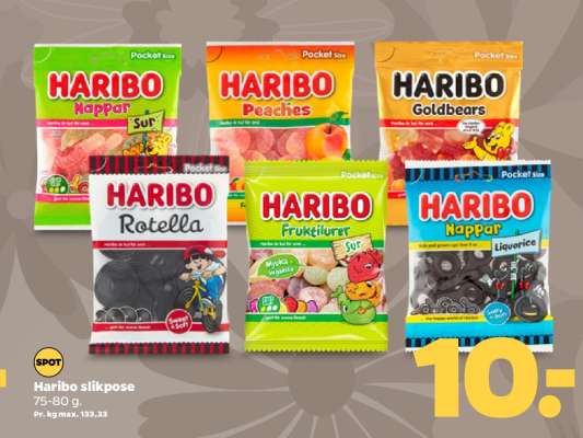 Haribo slikpose