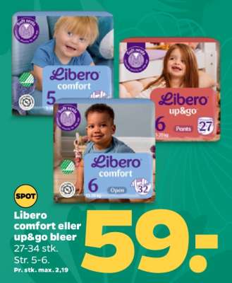 Libero comfort eller up&go bleer