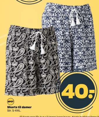 Shorts til damer