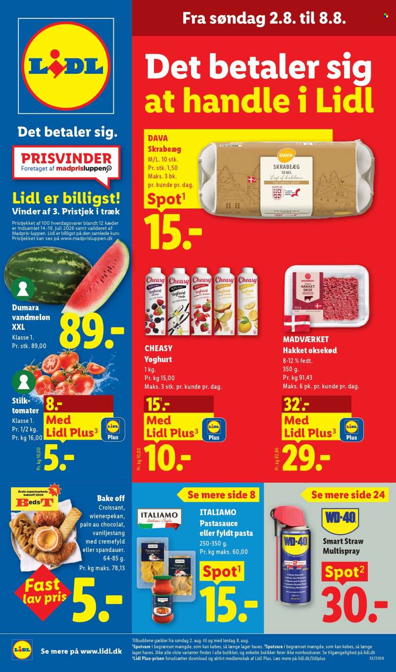 Lidl tilbudsavis  - 2.8.2026 - 8.8.2026.