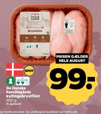 De Danske Familiegårde kyllingebrystfilet