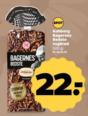 Kohberg Bagerens Bedste rugbrød
