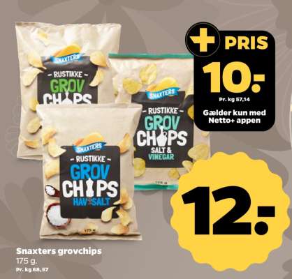 Snaxters grovchips