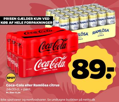 Coca-Cola eller Ramlösa citrus