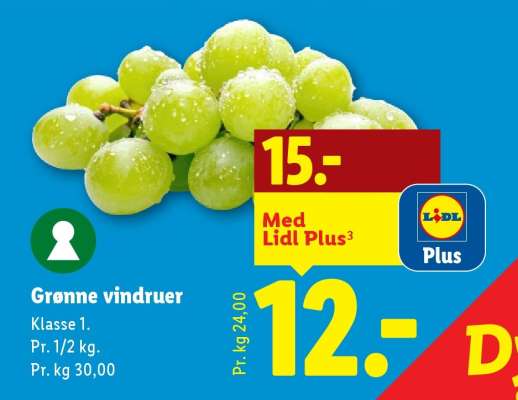 Grønne vindruer