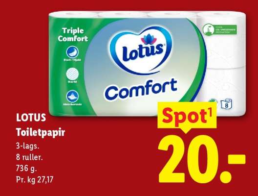 LOTUS Toiletpapir