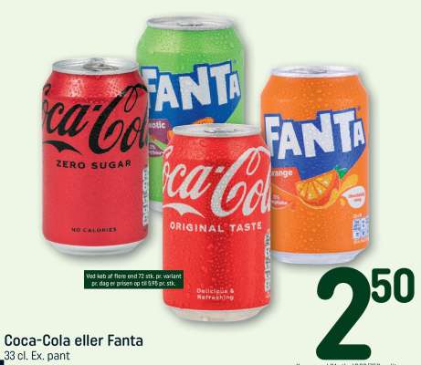 Coca Cola eller Fanta