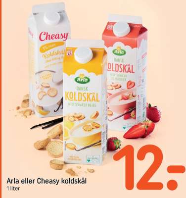 Arla eller Cheasy koldskål