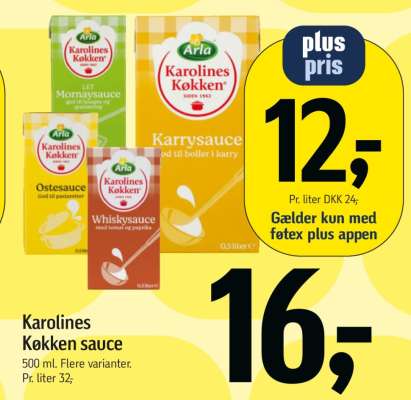 Karolines Køkken sauce