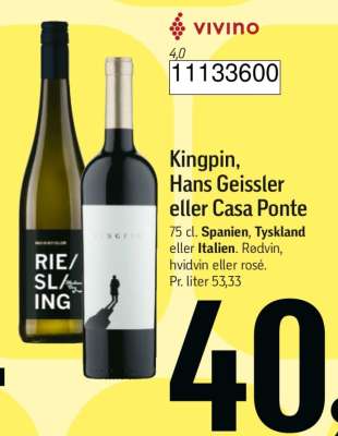 Kingpin, Hans Geissler eller Casa Ponte