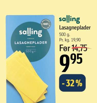 salling Lasagneplader