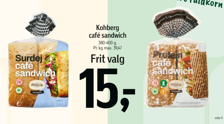 Kohberg café sandwich