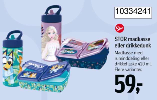 STOR madkasse eller drikkedunk