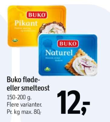 Buko fløde- eller smelteost