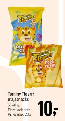 Tommy Tigerrr majssnacks