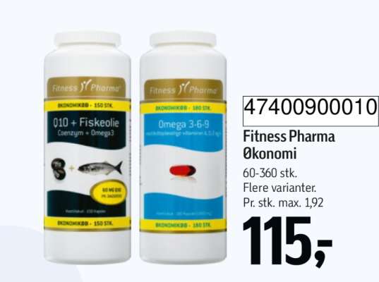 Fitness Pharma økonomi