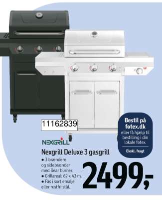 Nexgrill Deluxe 3 gasgrill