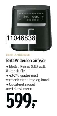 Britt Andersen airfryer