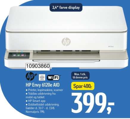 HP Envy 6120e AIO