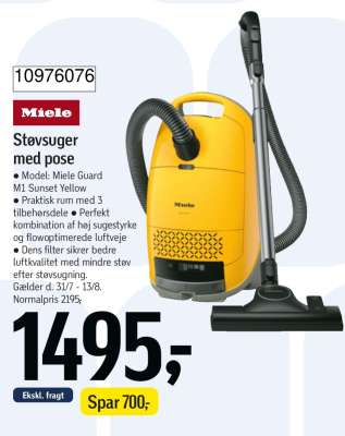 Miele Støvsuger med pose