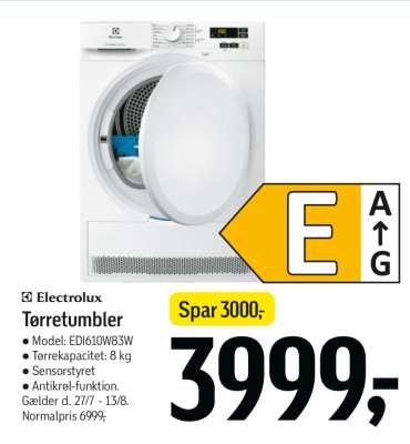 Electrolux Tørretumbler
