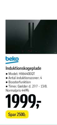Induktionskogeplade