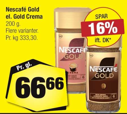 Nescafé Gold el. Gold Crema
