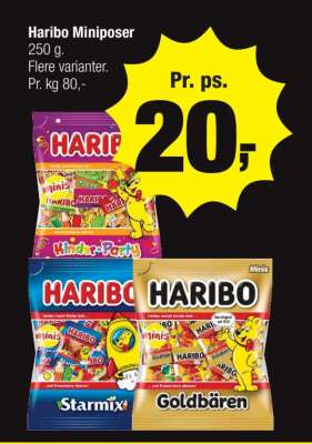 Haribo Miniposer
