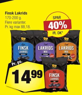 Finsk Lakrids