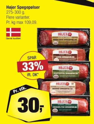 Højer Spegepølser