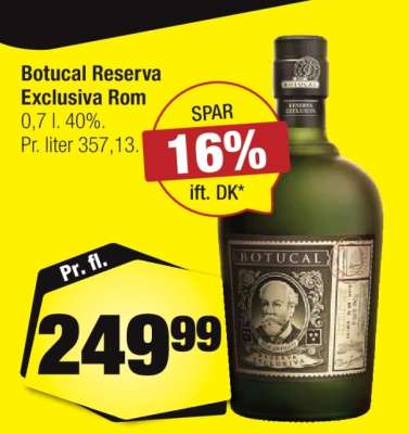 Botucal Reserva Exclusiva Rom