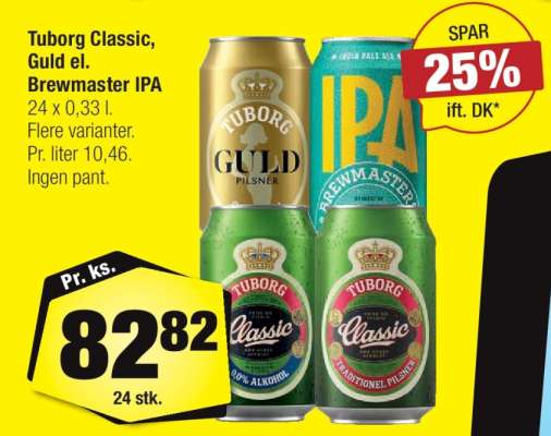 Tuborg Classic, Guld el. Brewmaster IPA