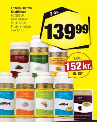 Fitness Pharma kosttilskud
