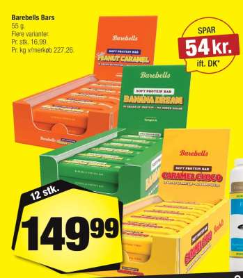 Barebells Bars