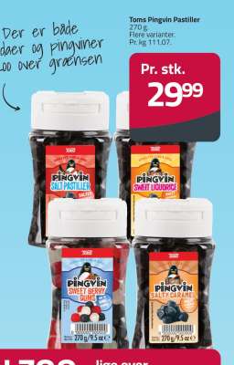 Toms Pingvin Pastiller