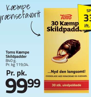 TOMS Kæmpe skildpadder