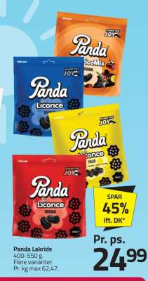 Panda lakrids
