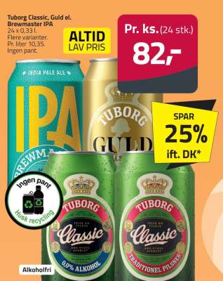 Tuborg Classic, Guld el. Brewmaster IPA