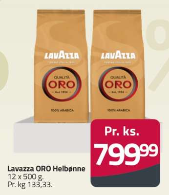 Lavazza ORO Helbønne
