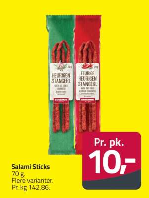 Salami Sticks