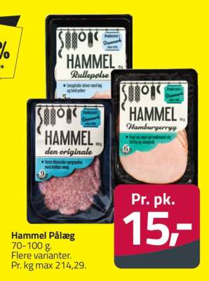 HAMMEL Pålæg