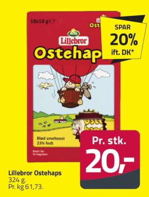 LILLEBROR Ostehaps