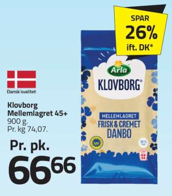Klovborg Mellemlagret 45+