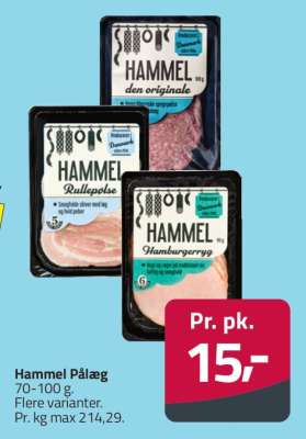 HAMMEL Pålæg