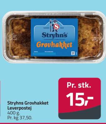 Stryhns Grovhakket Leverpostej