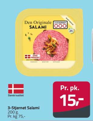 3-Stjernet Salami