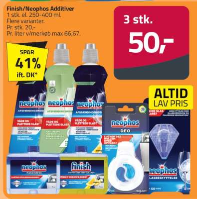 Finish/Neophos Additiver