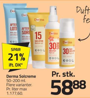 Derma solcreme